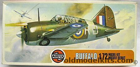 Airfix 1/72 Brewster F2A-2 Buffalo - (F2A2), 2050-1 plastic model kit